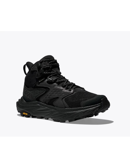 Hoka Anacapa 2 1141633-BBLC Ανδρικά Ορειβατικά Μποτάκια Αδιάβροχα με Μεμβράνη Gore-Tex Μαύρα