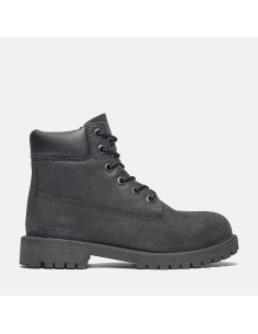 Timberland 6" Premium Boot Black Nubuck GS TB012907001 MBS