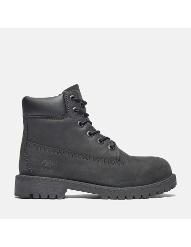 Timberland 6" Premium Boot Black Nubuck GS TB012907001 MBS