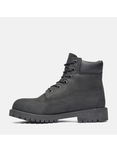 Timberland 6" Premium Boot Black Nubuck GS TB012907001 MBS