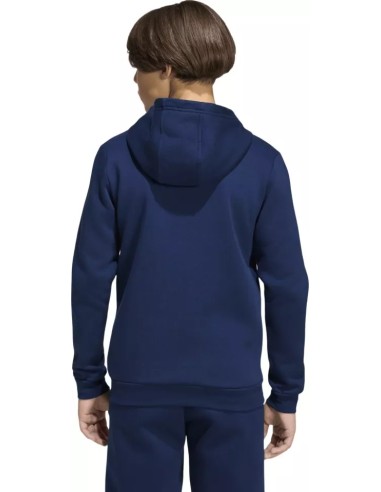 adidas Entrada 26 Full Zip Hoody for Kids Navy Blue KH1784