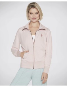 Skechers The Hoodless Hoodie Diamond Jacket W3JA262LPK