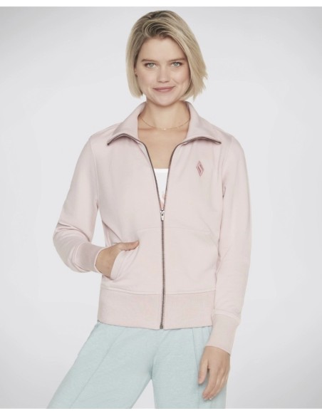 Skechers The Hoodless Hoodie Diamond Jacket W3JA262LPK