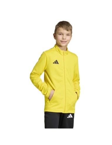 adidas Entrada 26 Track yellow kids' sweatshirt JZ6609