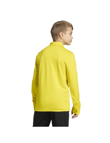 adidas Entrada 26 Track yellow kids' sweatshirt JZ6609