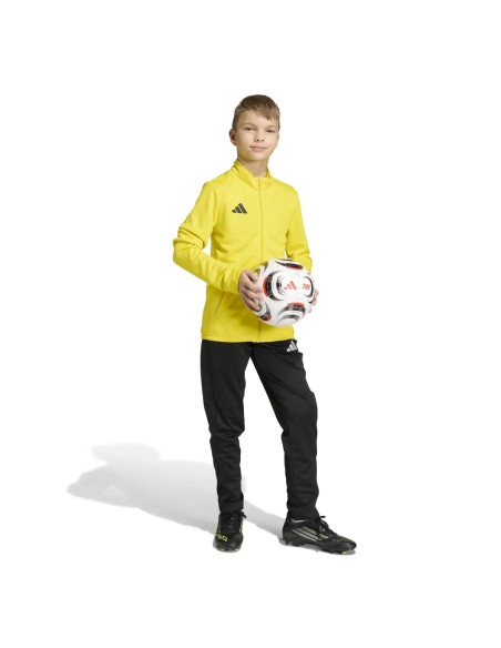 adidas Entrada 26 Track yellow kids' sweatshirt JZ6609