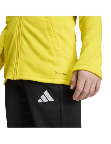 adidas Entrada 26 Track yellow kids' sweatshirt JZ6609