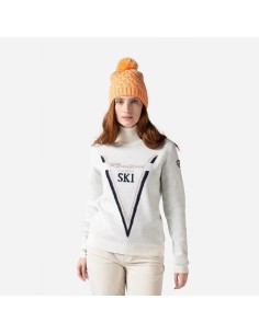 Rossignol W Victoire Tn Knit Sweater White