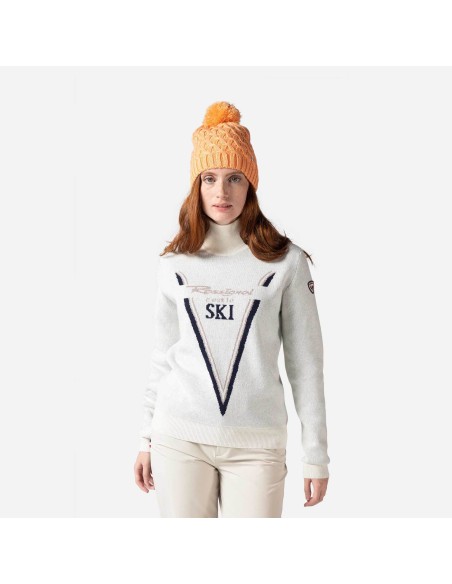 Rossignol W Victoire Tn Knit Sweater White