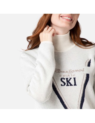 Rossignol W Victoire Tn Knit Sweater White