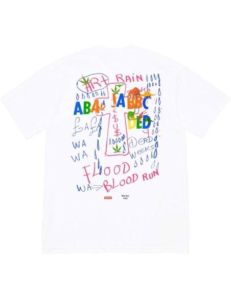 Supreme Martine Rose Lee Scratch Perry Tee White SUPMRLSPWHT MBS