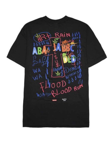 Supreme Martine Rose Lee Scratch Perry Tee Black SUPMRLSPBLK MBS