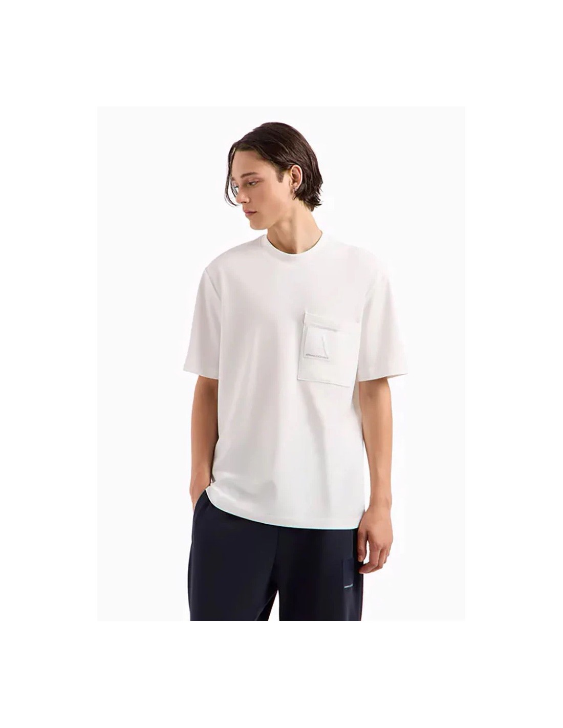 Men's T-Shirts Armani Exchange White