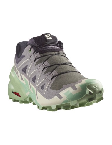 Salomon Wmns Speedcross 6 'Castlerock Smoke Green' L47582000 MBS