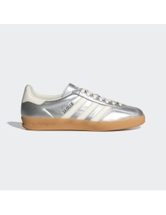 adidas Gazelle Indoor Silver Metallic Core White JR1206 MBS