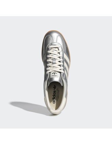 adidas Gazelle Indoor Silver Metallic Core White JR1206 MBS
