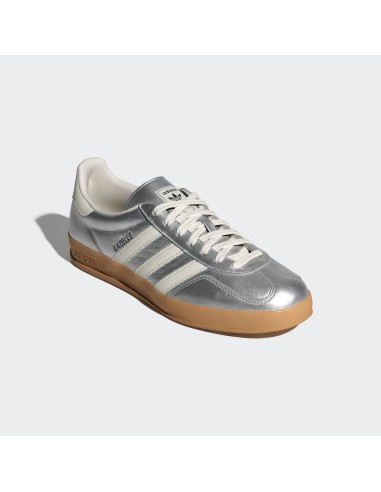 adidas Gazelle Indoor Silver Metallic Core White JR1206 MBS