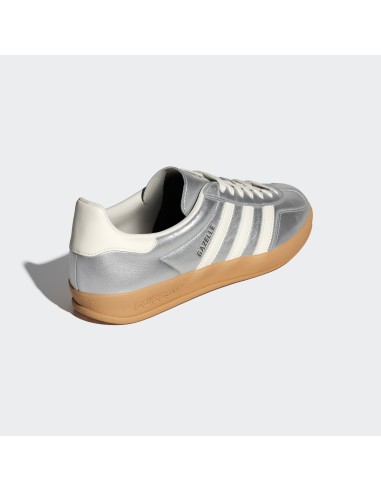 adidas Gazelle Indoor Silver Metallic Core White JR1206 MBS