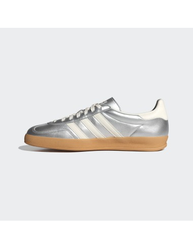 adidas Gazelle Indoor Silver Metallic Core White JR1206 MBS