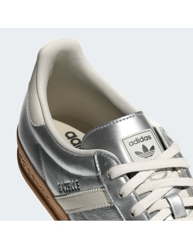 adidas Gazelle Indoor Silver Metallic Core White JR1206 MBS