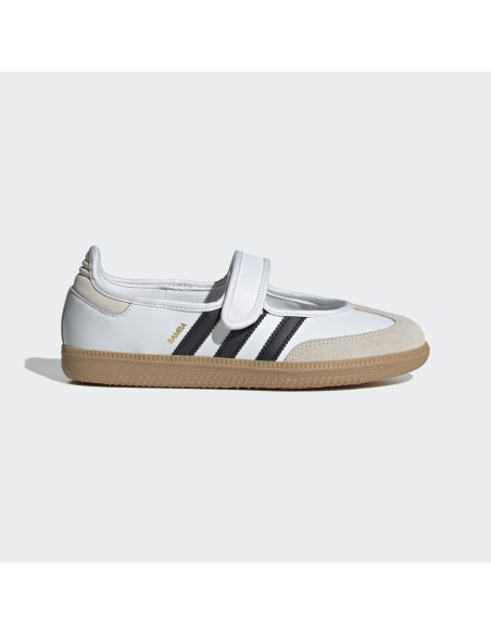 adidas Samba Jane White Black Gum Women's JR1402 MBS