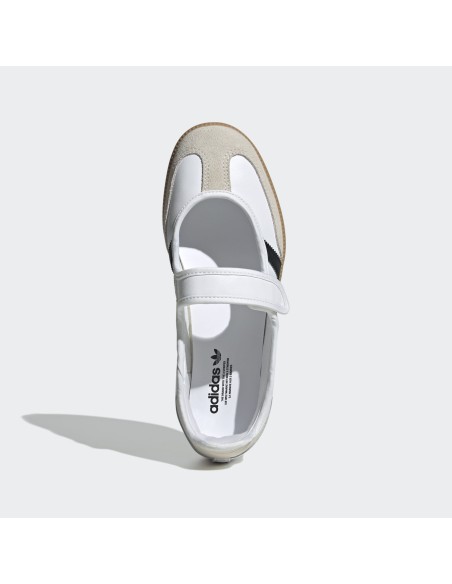 adidas Samba Jane White Black Gum Women's JR1402 MBS