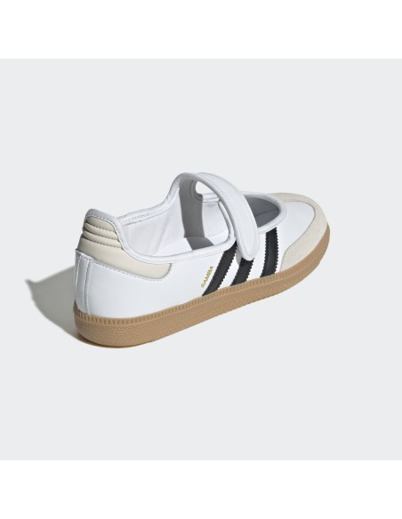 adidas Samba Jane White Black Gum Women's JR1402 MBS