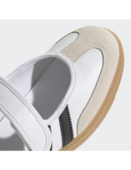 adidas Samba Jane White Black Gum Women's JR1402 MBS