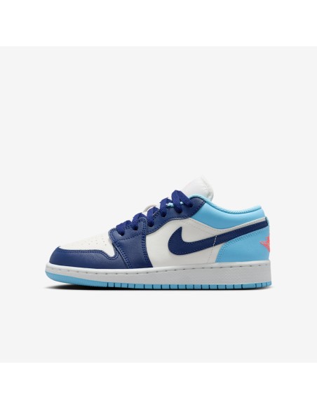 Jordan 1 Low Sail Blue Chill GS 553560149 MBS