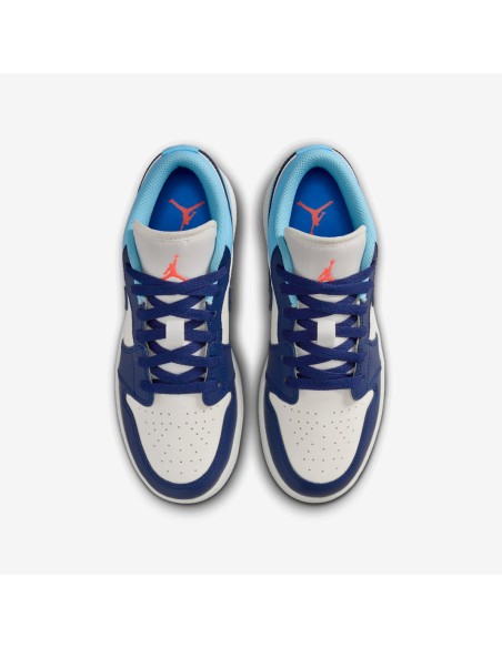Jordan 1 Low Sail Blue Chill GS 553560149 MBS