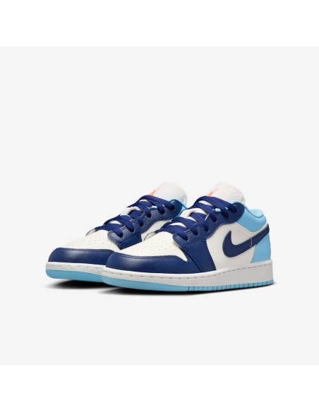Jordan 1 Low Sail Blue Chill GS 553560149 MBS