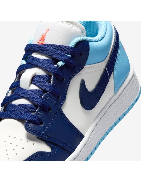Jordan 1 Low Sail Blue Chill GS 553560149 MBS