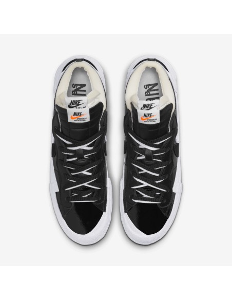 Nike Blazer Low Sacai Black Patent Leather DM6443001 MBS
