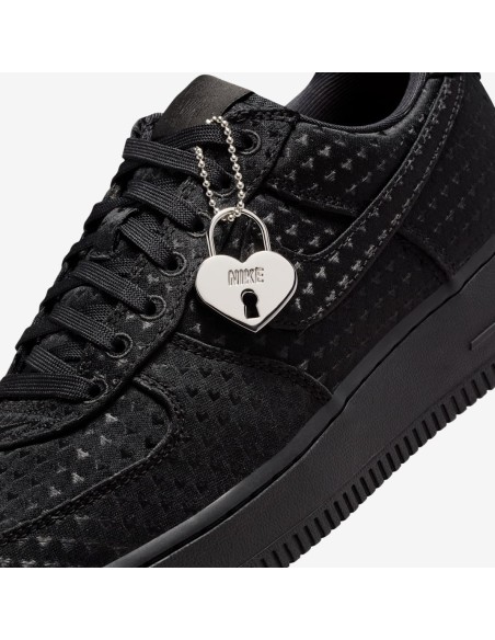 Nike Air Force 1 Low Valentine's Day Triple Black 2026 Women's IQ9965001 MBS