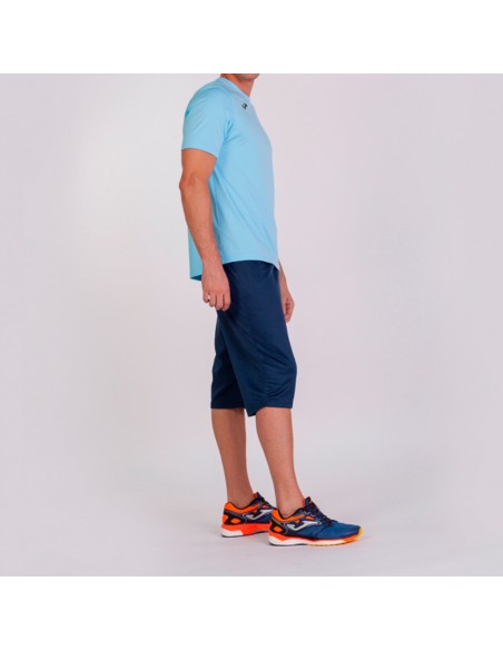 Joma Combi Αθλητικό Ανδρικό T-shirt Μαύρο Μονόχρωμο 100052.100