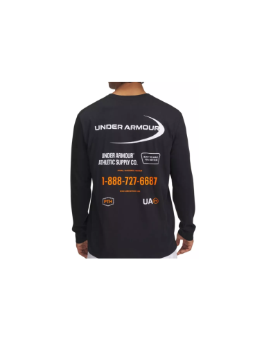 Under Armour Workwear Logo Tshirt LS M 1390167001