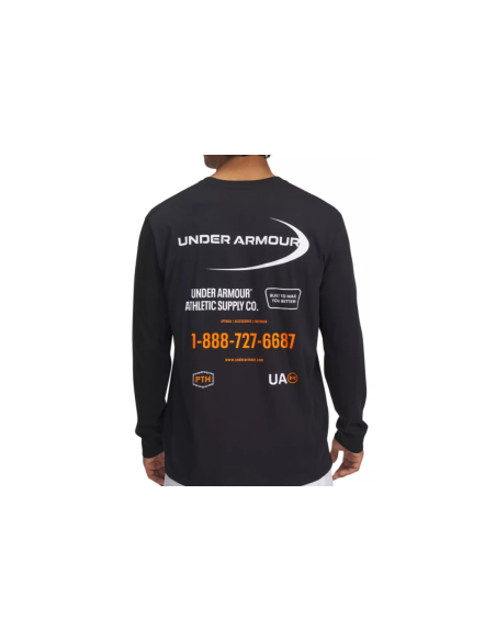 Under Armour Workwear Logo Tshirt LS M 1390167001