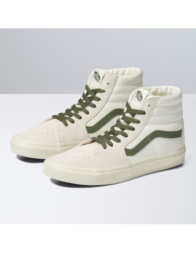 VANS UA SK8HI VINTAGE POP Men's High Top Suede Sneakers White VN0A4BVTR2S