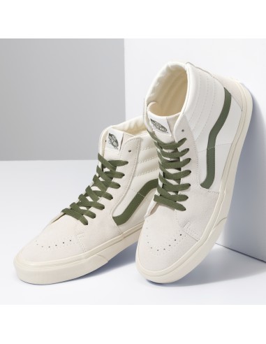 VANS UA SK8HI VINTAGE POP Men's High Top Suede Sneakers White VN0A4BVTR2S