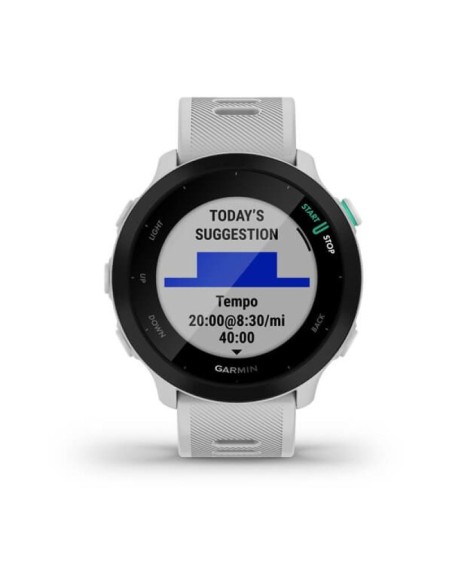 Garmin Forerunner 55 White Sports Watch