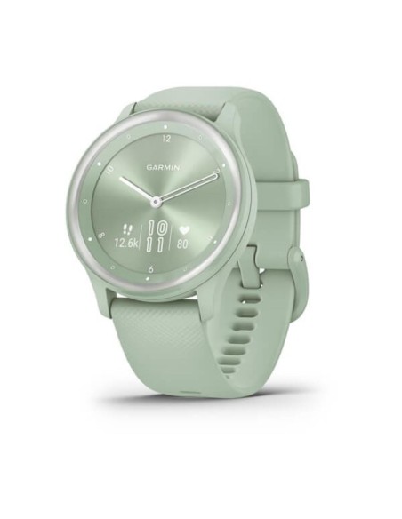 Garmin Vivomove Sport 40mm Agave Mint Silicone watch