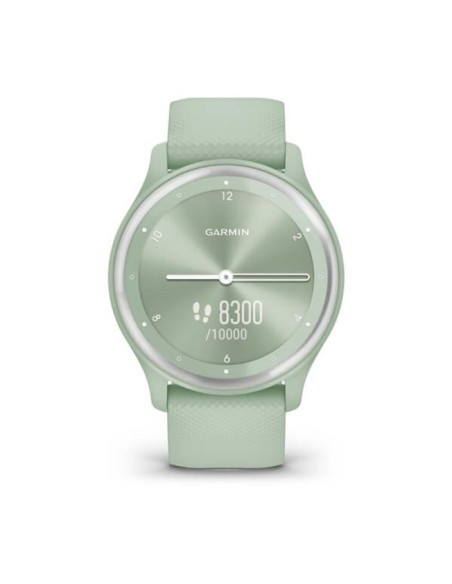 Garmin Vivomove Sport 40mm Agave Mint Silicone watch