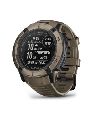 Garmin Instinct 2X Solar Watch Tactical Edition Coyote Tan