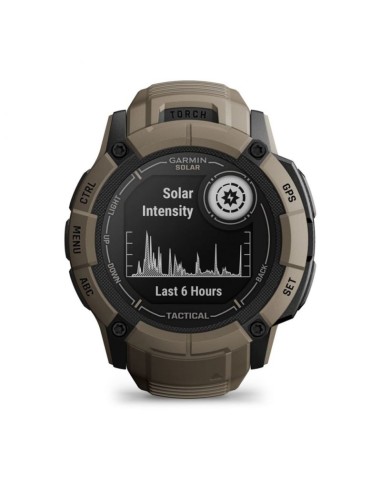 Garmin Instinct 2X Solar Watch Tactical Edition Coyote Tan