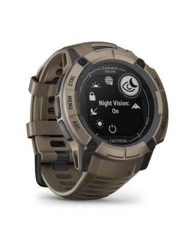 Garmin Instinct 2X Solar Watch Tactical Edition Coyote Tan