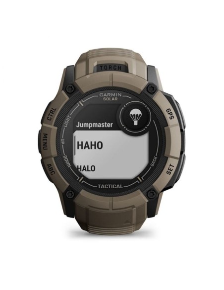 Garmin Instinct 2X Solar Watch Tactical Edition Coyote Tan