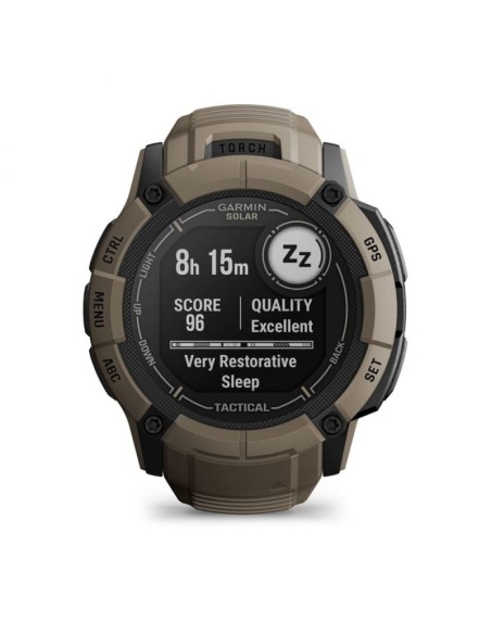 Garmin Instinct 2X Solar Watch Tactical Edition Coyote Tan