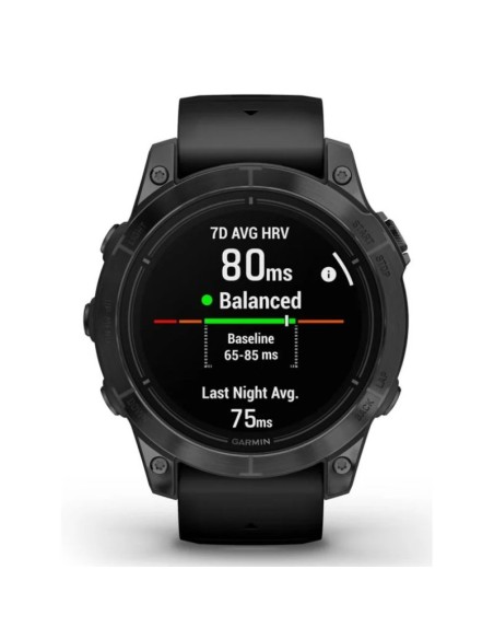 Garmin EPIX PRO g2 47mm Slate Gray Black Black Band Sports Watch