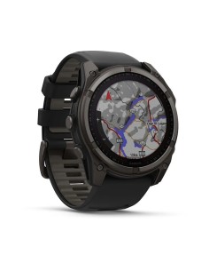 Garmin Fenix 8 Solar Sapphire Titanium Carbon Gray DLC Black watch