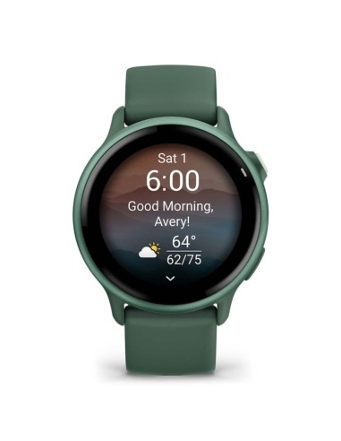 Garmin Vivoactive 6 42mm Jasper Green watch
